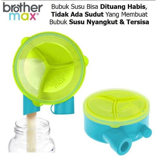 Brother Max Milk Powder Dispenser 3 x 240ml