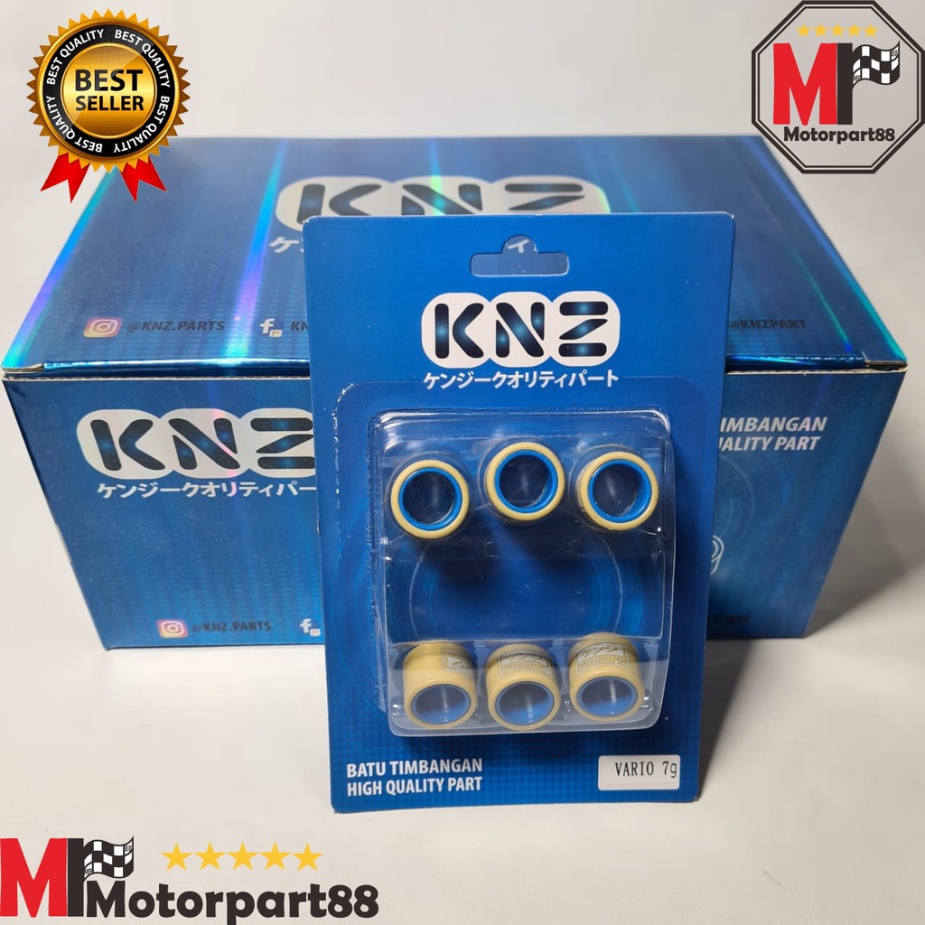 ROLLER ROLER KNZ RACING VARIO110 BEAT FI POP ESP STRET 7 8 9 10 11 12g SCOOPY FI ESP SPACY FI