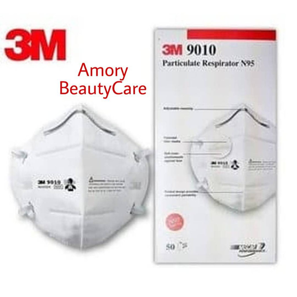 1PC MASKER  3M  Masker  N95 9010 ORIGINAL MASKER  3M  9010 