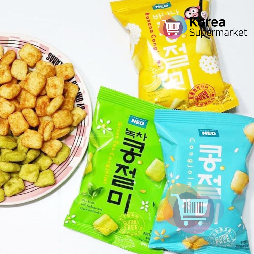 [PRODUK DISKON] Neo Congjolmi Banana Crackers 60 gram