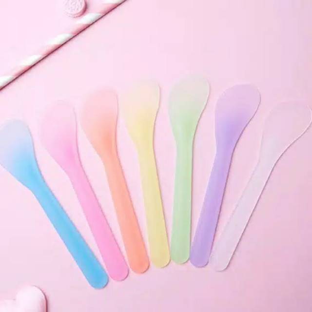SPATULA PLASTIK MASKER WAJAH / MASKER SPATULA PLASTIK