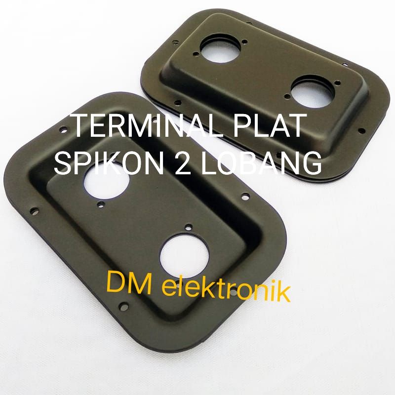 Terminal plat spikon 2 lubang