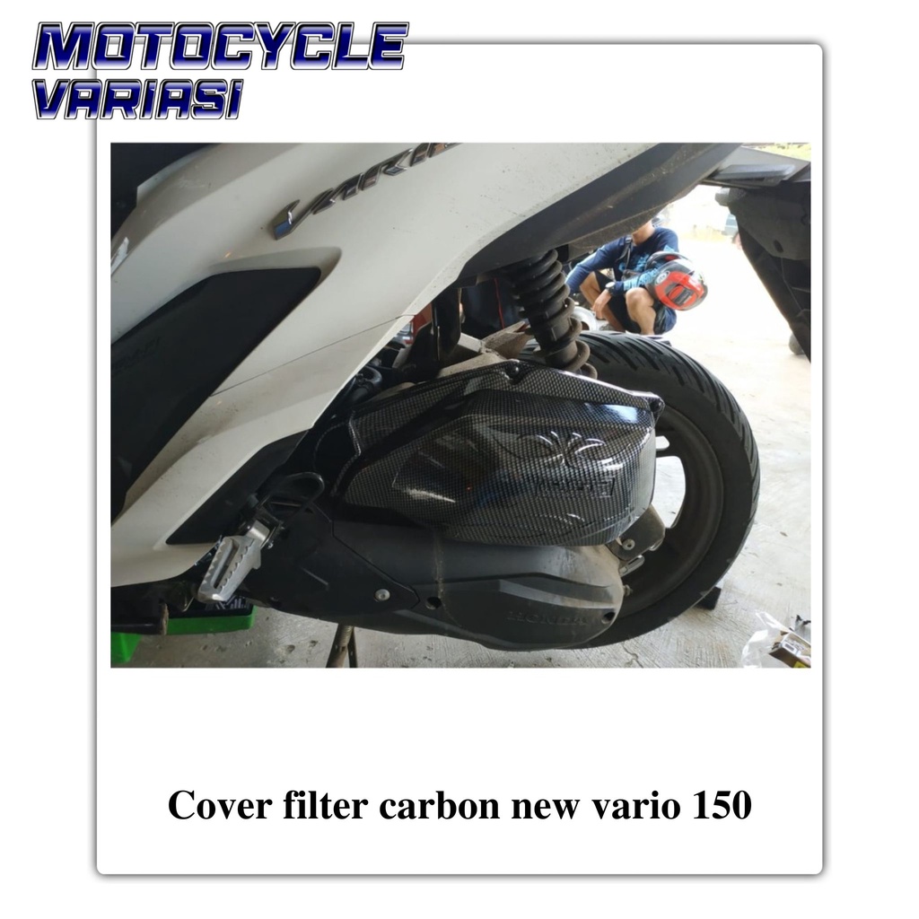 Cover filter carbon new vario 150 keyless nemo