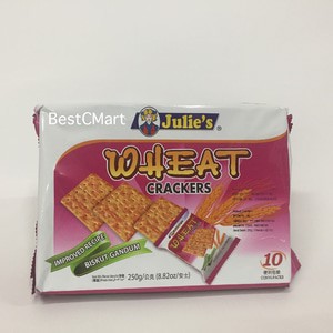 

JULIE'S WHEAT CRACKERS (BISKUIT GANDUM) 250GR