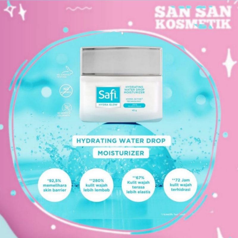 Safi Hydra Glow Hydrating Water Drop Moisturizer