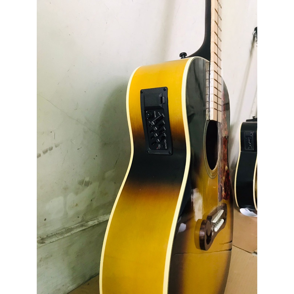 Gitar akustik elektrik gibson j200 equalizer 7545r