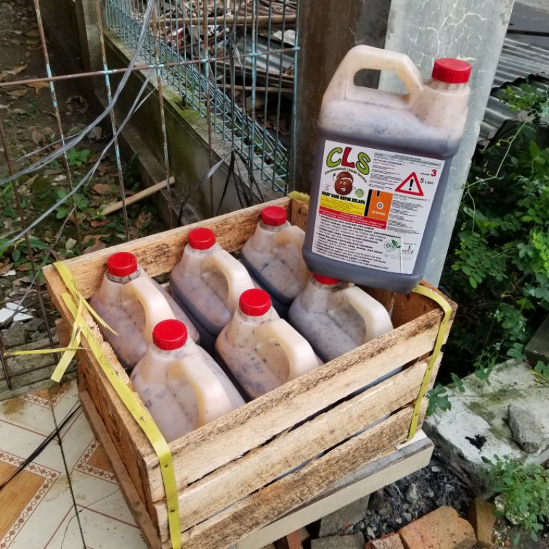 Asap cair cuka kayu batok kelapa CLS 40 Liter isi 8 pcs