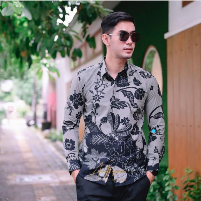 KEMEJA BATIK PRIA MODERN SLIMFIT FULL FURING | BATIK PRIA TERBARU LENGAN PANJANG KUALITAS PREMUIM | BAJU BATIK PRIA KEKINIAN | KEMEJA BATIK PRIA TERBARU LENGAN PANJANG LAPIS FULL FURING