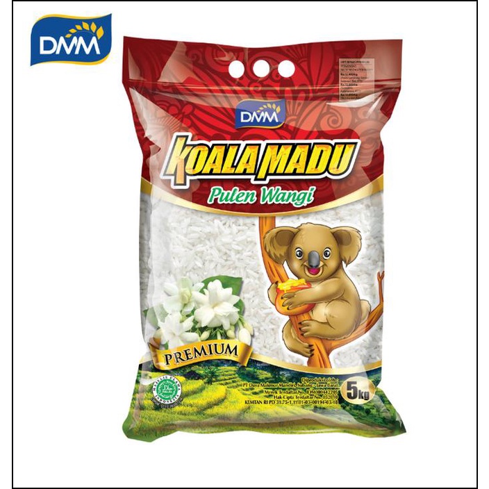 

BERAS KOALA MADU PULEN WANGI 5KG