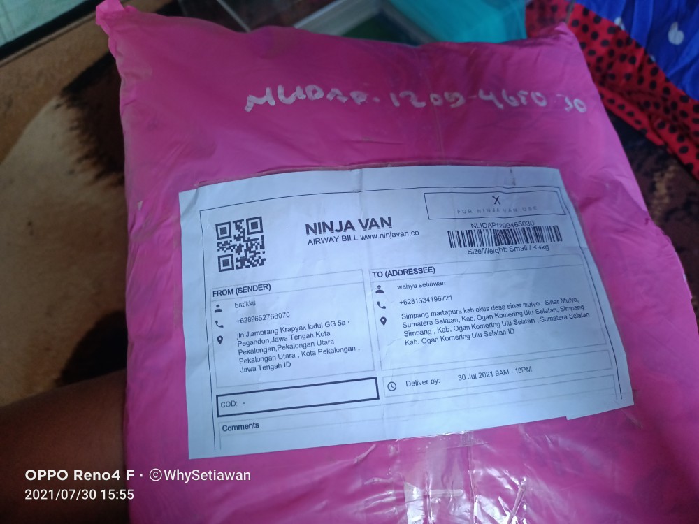 Kemeja Batik Pria Lengan Pendek Size M L Xl Xxl Bswart Batik Hrb026 Kenongo Hem Panjang Padi