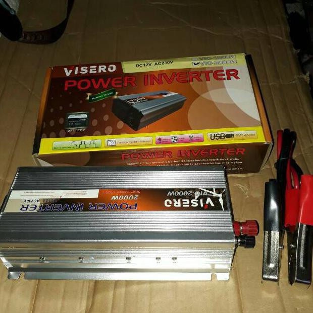 ✨ BISA COD✨ Power Inverter 2000Watt Power Inverter Visero 2000W