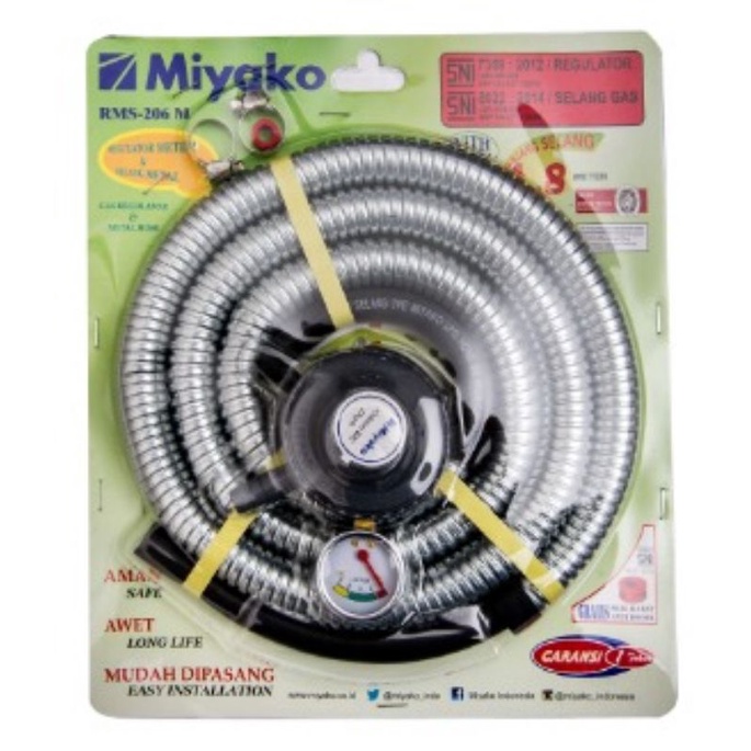 Miyako Regulator Paket Selang RMS 106M 206M 207M SLM-18