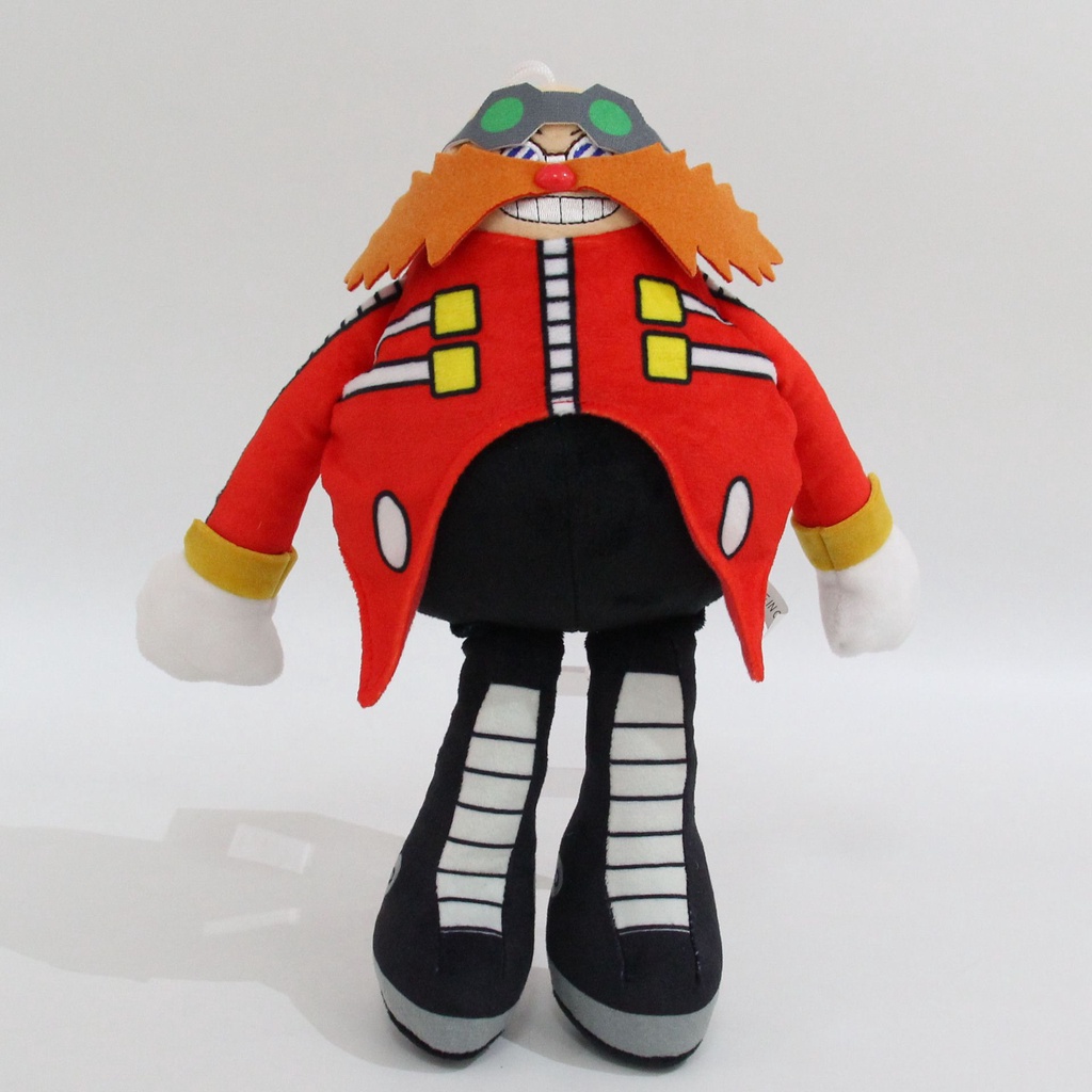 New 30cm Sonic the Hedgehog Basic Plush Classic Dr Eggman Plush Kids Gift