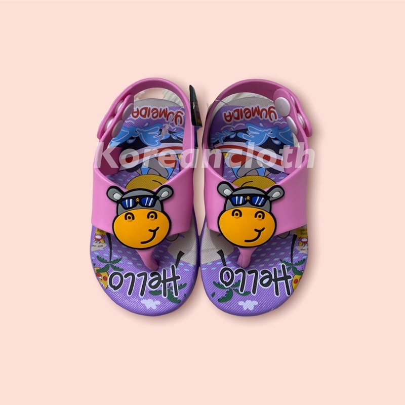 YUMEIDA 21102 SANDAL JEPIT KARET ANAK PEREMPUAN SANDAL KARET IMPORT SANDAL KARAKTER ANAK Sepatu Sandal Anak Laki Usia 1 2 3 Tahun Size 18-23 24 Sendal Karet Balita Bayi Lelaki Cowok Sepatu Sandal Baby Prewalker Karet