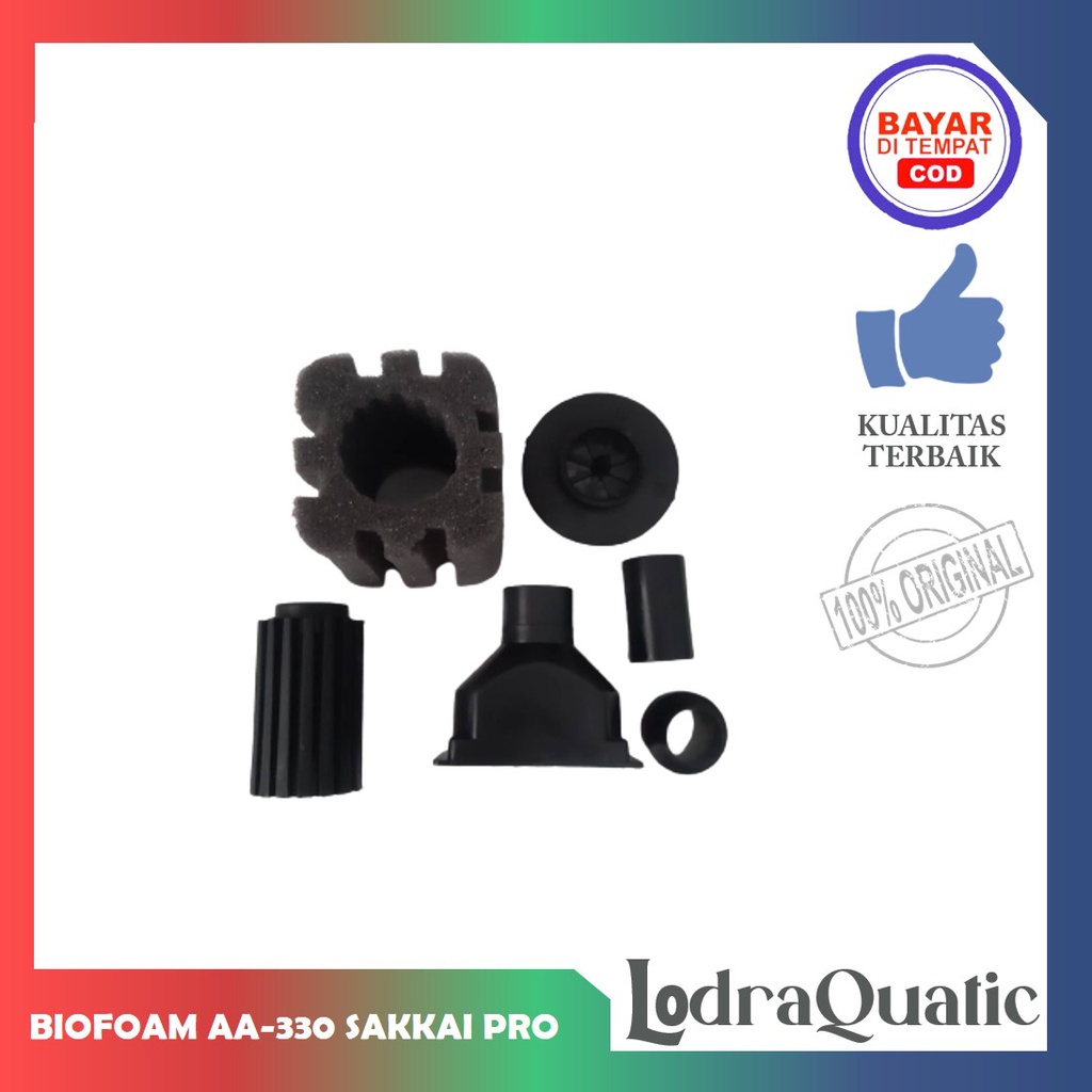 MINI SPONGE FILTER SAKKAI PRO AA-330 BIOFOAM FILTER AQUARIUM MINI BIO FOAM SAKKAI PRO BIOFOAM KECIL FILTER AERATOR BIOFOAM MINI