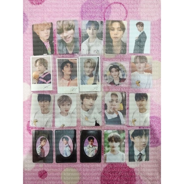 PHOTOCARD NCT UC JAEMIN DOYOUNG JEWEL RENJUN HAECHAN LUCAS SUPER ONE ASIA JOHNNY 1ST PLAYER 2ND PLAY