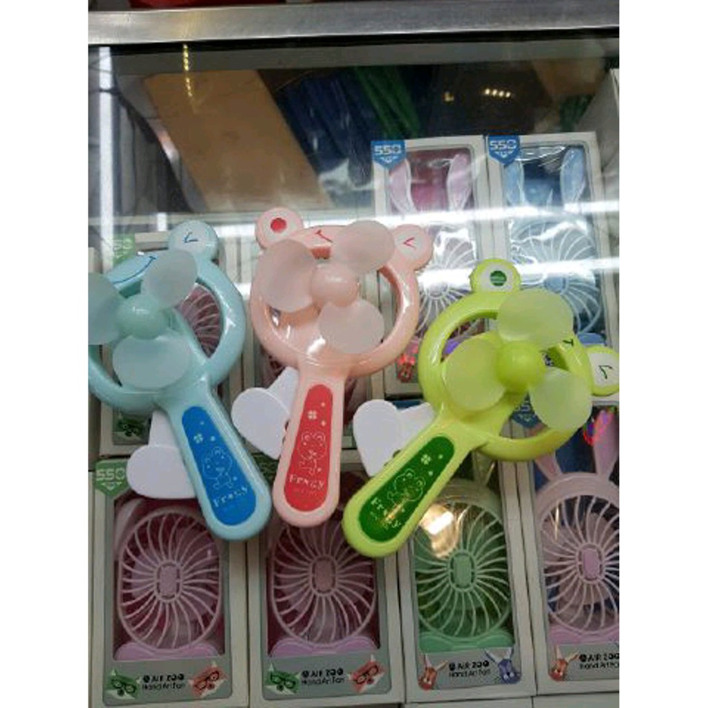 Kipas Angin Tangan Manual - Kipas Angin Portable - Kipas Angin Mini Manual