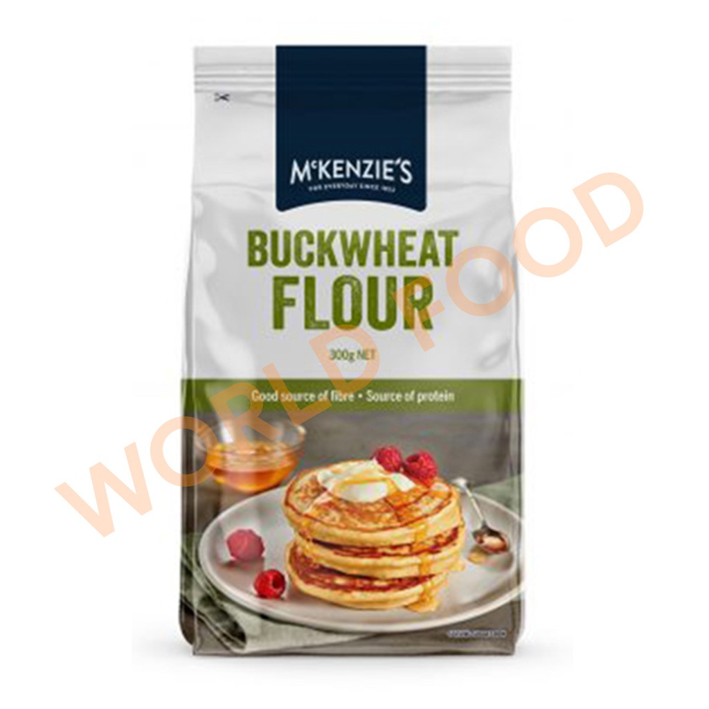 

TEPUNG BUCKWET MCKENZIES - BUCKWHEAT FLOUR 300GR