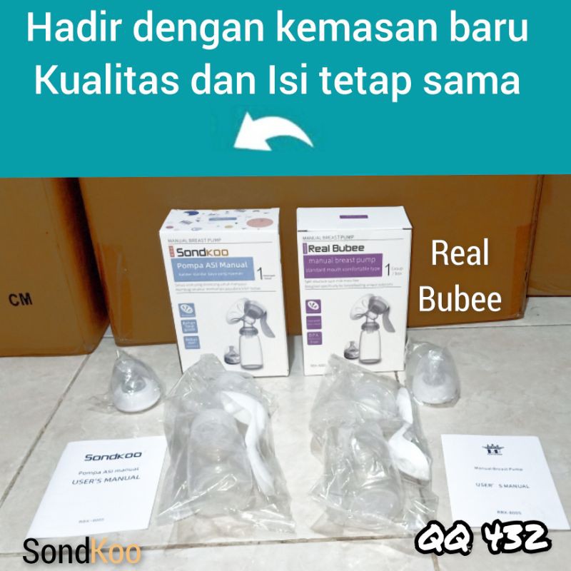 Sondkoo Real Bubee Pompa ASI Manual breast pump realbubee