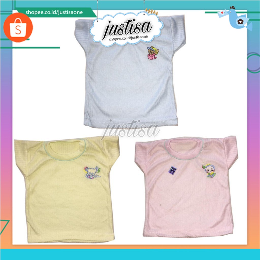 Promo !! SALE 6pc oblong bayi hunday all size-oblong bayi murah berkualitas-oblong bayi termurah