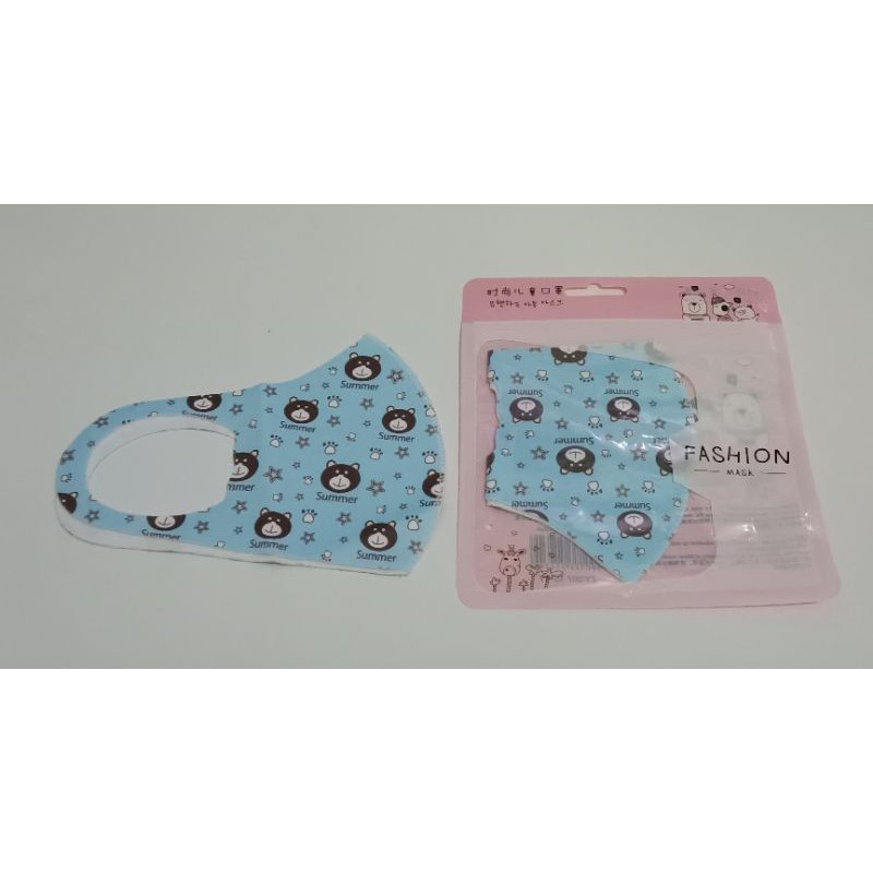 Masker scuba motif