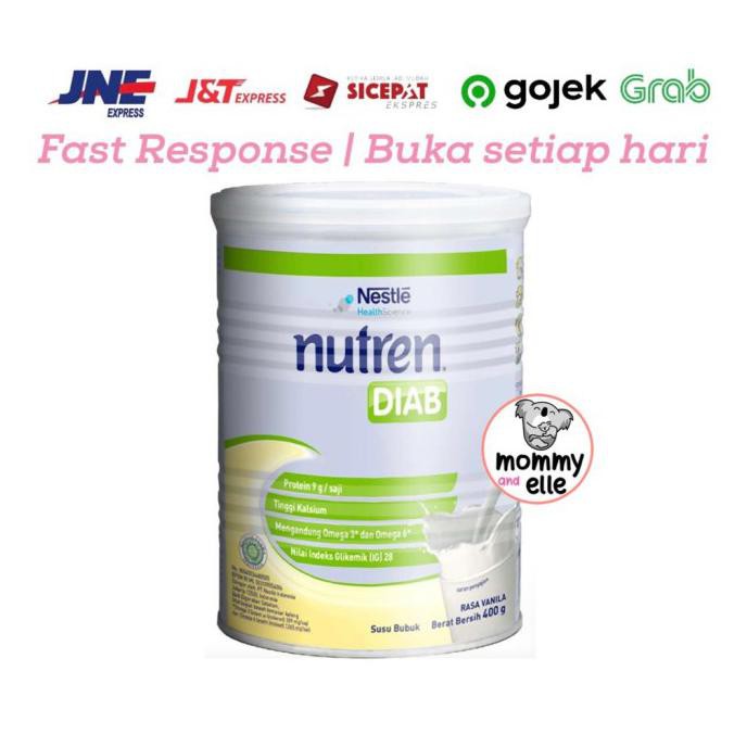 

[[BISA COD]] Nestle NUTREN DIAB 400 gram TERJAMIN Kode 2