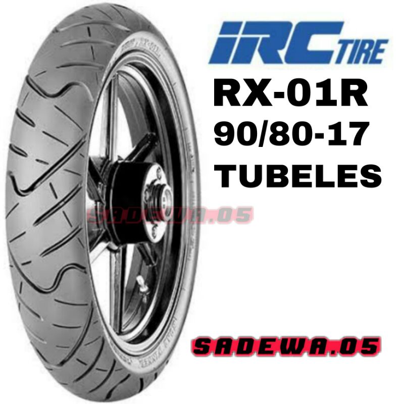 BAN IRC RX01R 90/80-17 TUBELES BAN CB150 VIXION CBR150