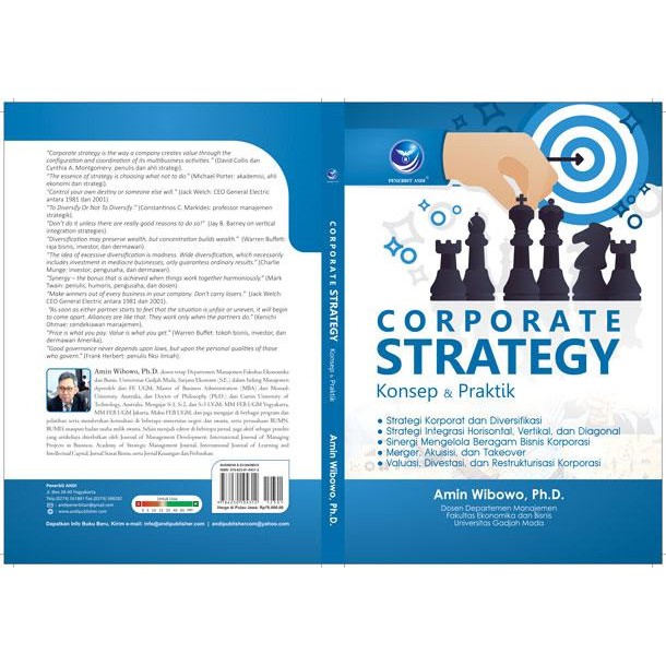 Jual Buku Corporate Strategy, Konsep Dan Praktik | Shopee Indonesia