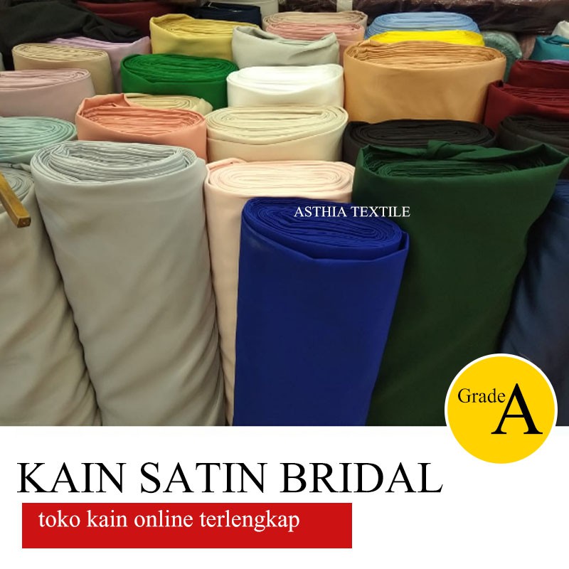 bahan kain bridal