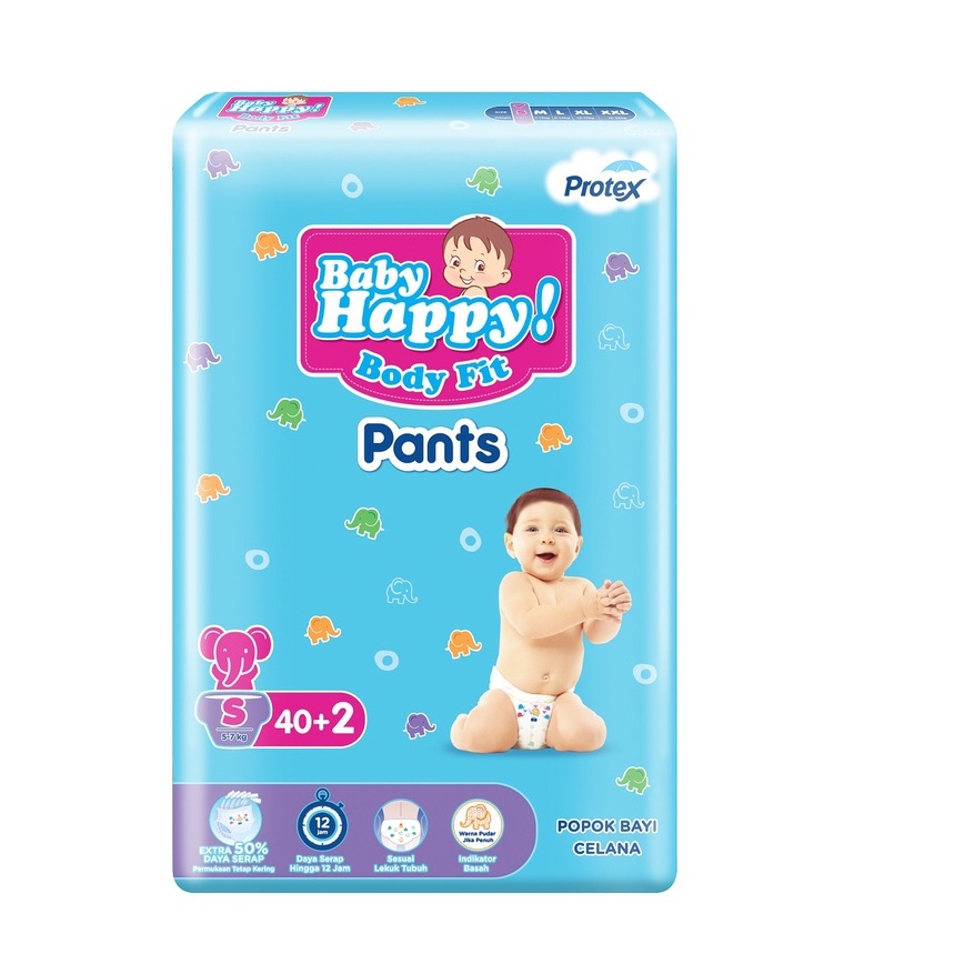 BABY HAPPY FIT PANTS [S40 / L30 / M34 / XL26 / XXL24]-BH S40