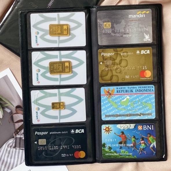 

<WiC ❤> Album kartu nama 128 slot/name card holder/album atm/album logam mulia/tempat kartu nama //Kirim sekarang