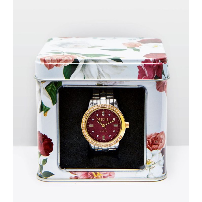 JAM TANGAN WANITA SOPHIE MARTIN PARIS JAM PROMO SOPHIE MARTIN PARIS JAM MAISIE SILVER SOPHIE MARTIN