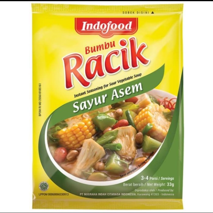 

Bumbu racik sayur asem