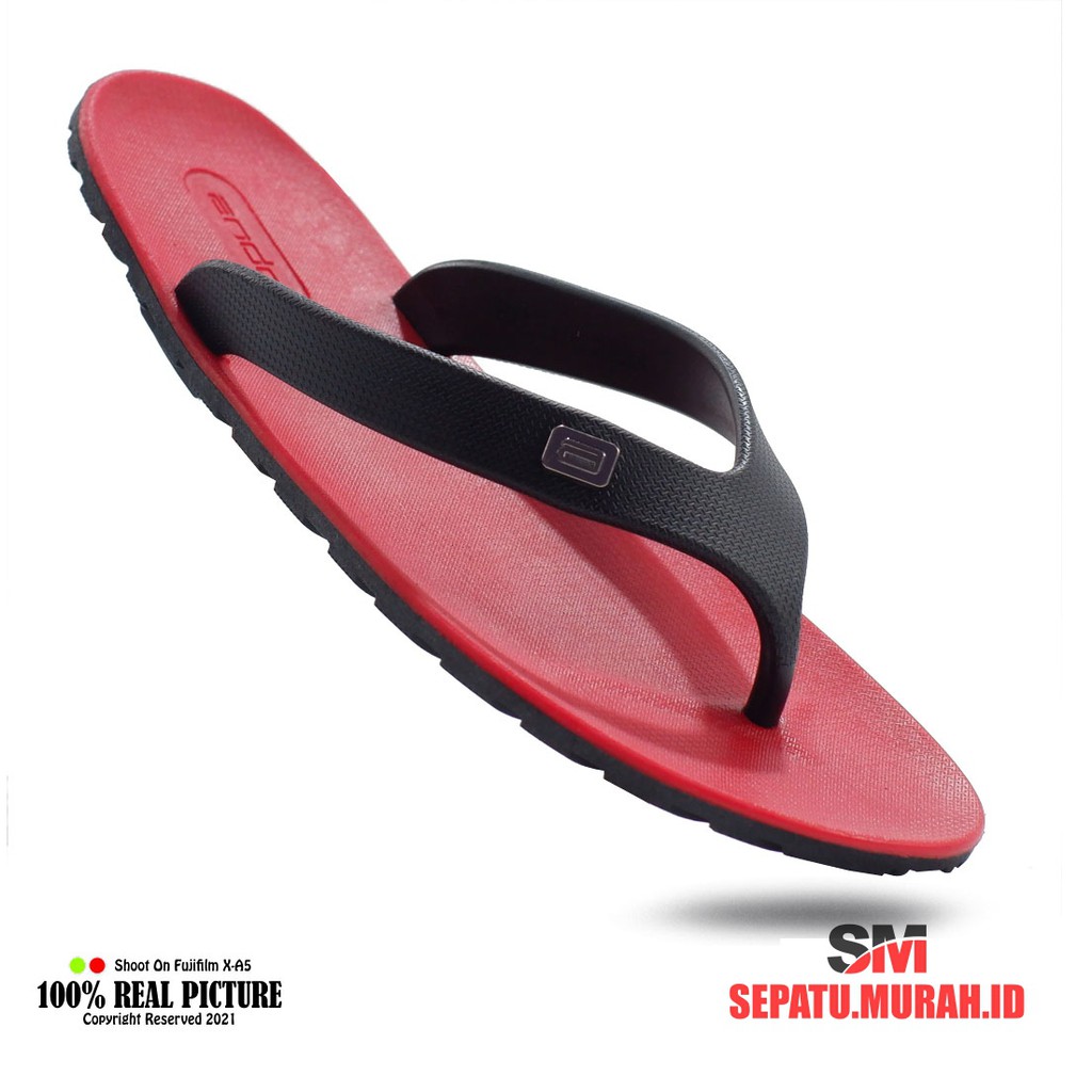 Ando Viral Sandal Jepit Pria Karet Anti Slip Original Sendal Japit Cowok Laki laki Dewasa Distro Kekinian Lentur Anti Slip Casual