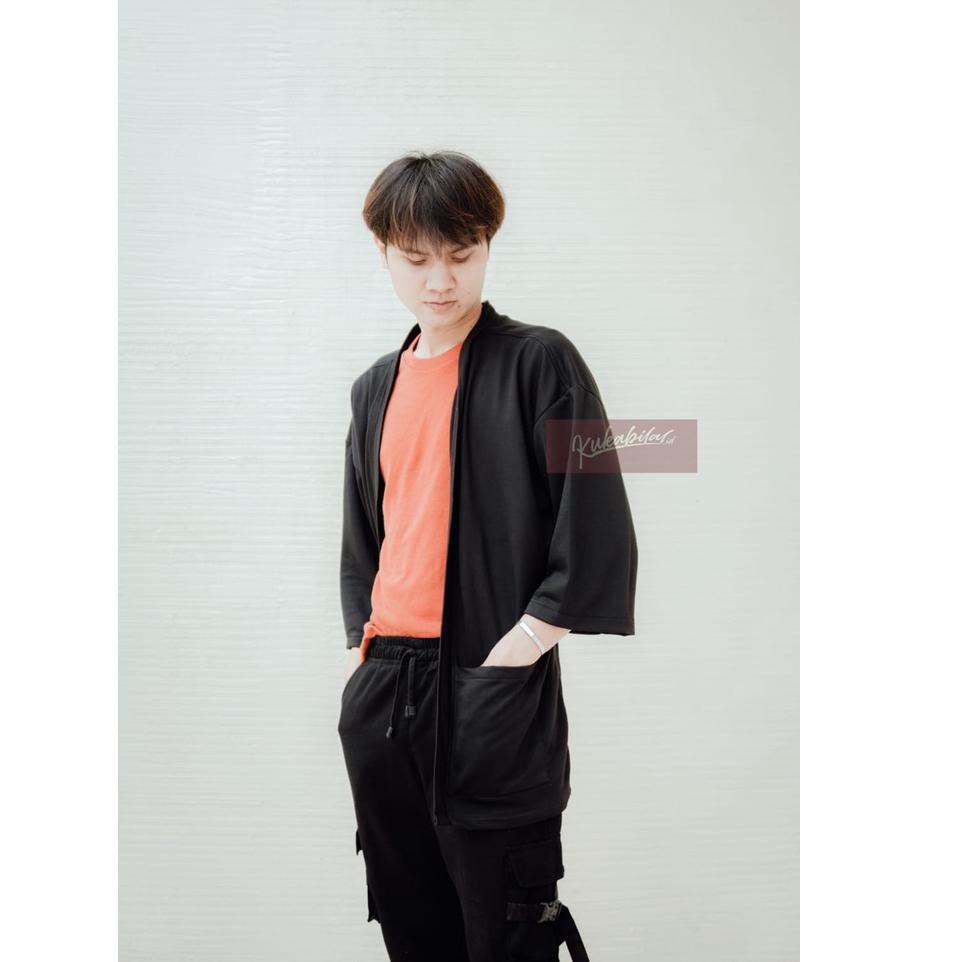 KUKABILAL OUTER OUTWEAR KIMONO CARDIGAN KARDIGAN BLAJER BR JAS HAORI JEPANG KOREA COWO LAKI LAKI PRI