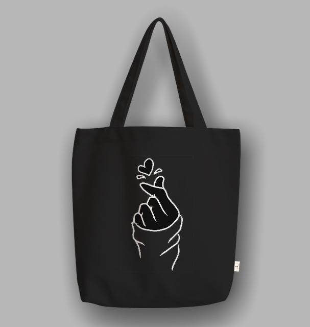 &quot;Messy&quot; Tote Bag Saranghae