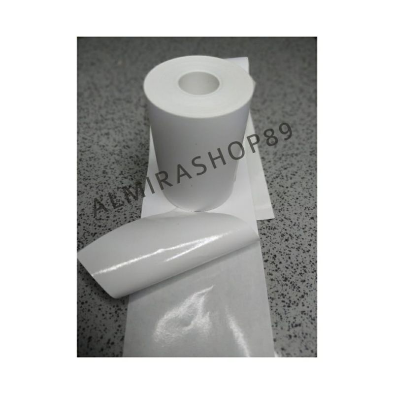

Label Stiker Thermal 58mm x 5m continous / stiker resi 58mm / Label Stiker Printer bluetooth /Sticker Pengiriman
