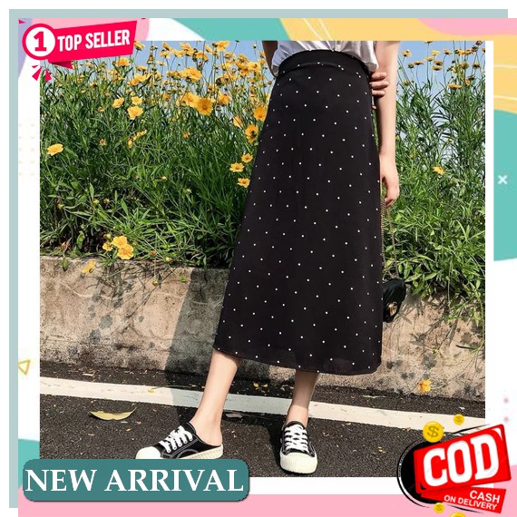 Rok Wanita Korean Style Lilit Pramuka Cod Jumbo Sepan Z0V8 Kerja Serut Olahraga Polkadot Terlaris Ca