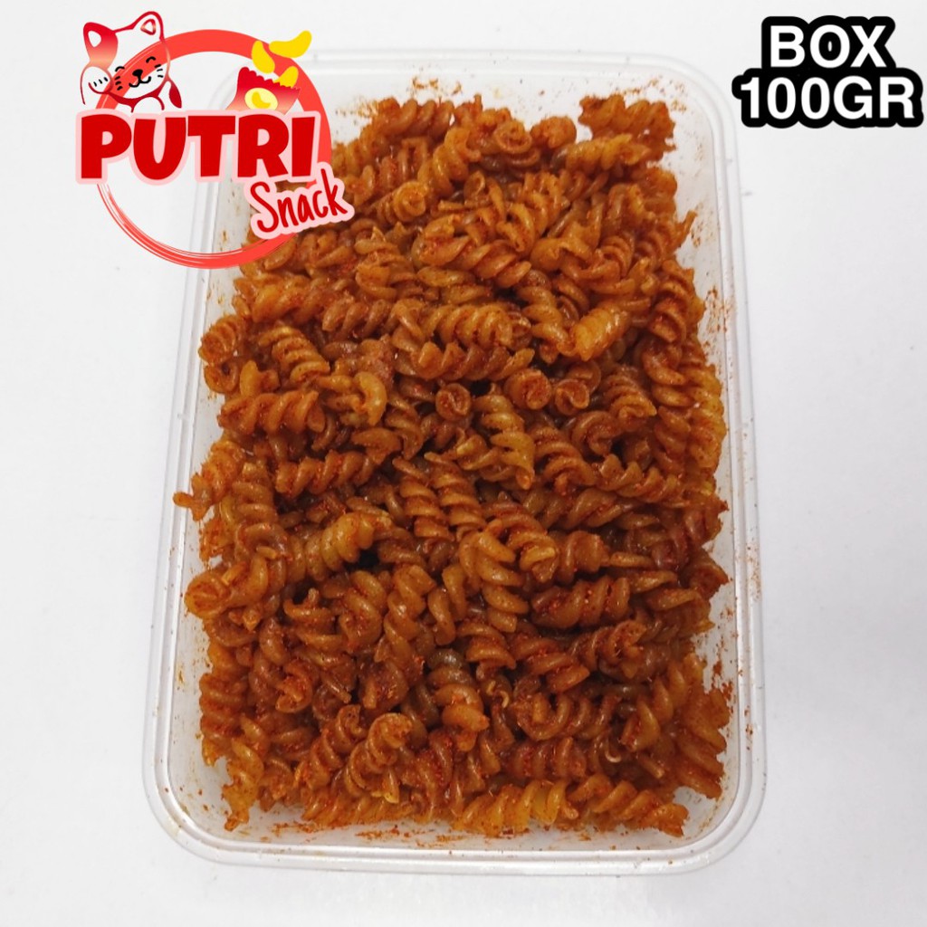 Makaroni Spiral / Uril Box 100gr Seblak Kering