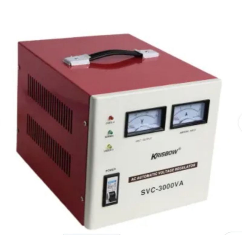 krisbow stabilizer elektronik analog 3 kva 3000va