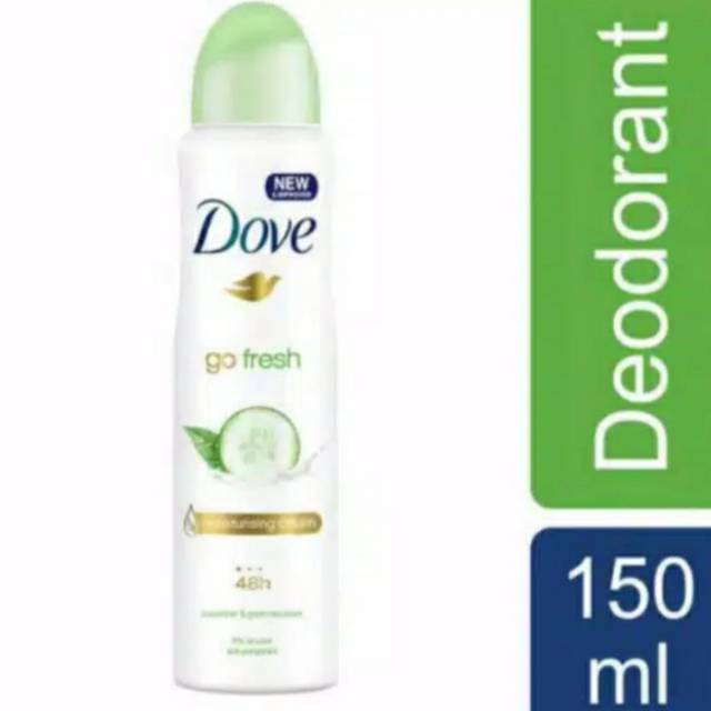 Dove go fresh cucumber deodorant spray 150 ml