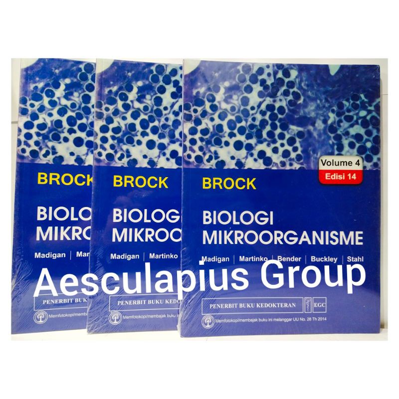 Brock Biologi Mikroorganisme Vol 4,/EGC