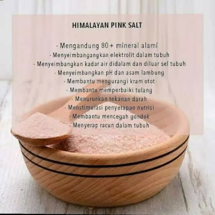 

Flash Sale - Garam Organik Himalayan Rock Salt Harga Per 25 Kg Rp.1,150,000