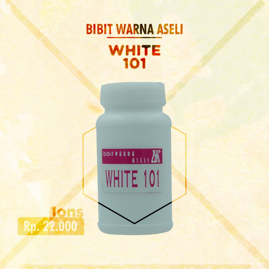 

Bibit Sablon Warna Aseli - White 101