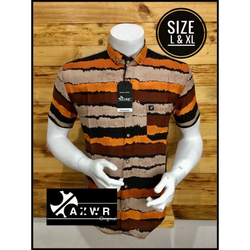 KEMEJA MOTIF AZWR ORIGINAL