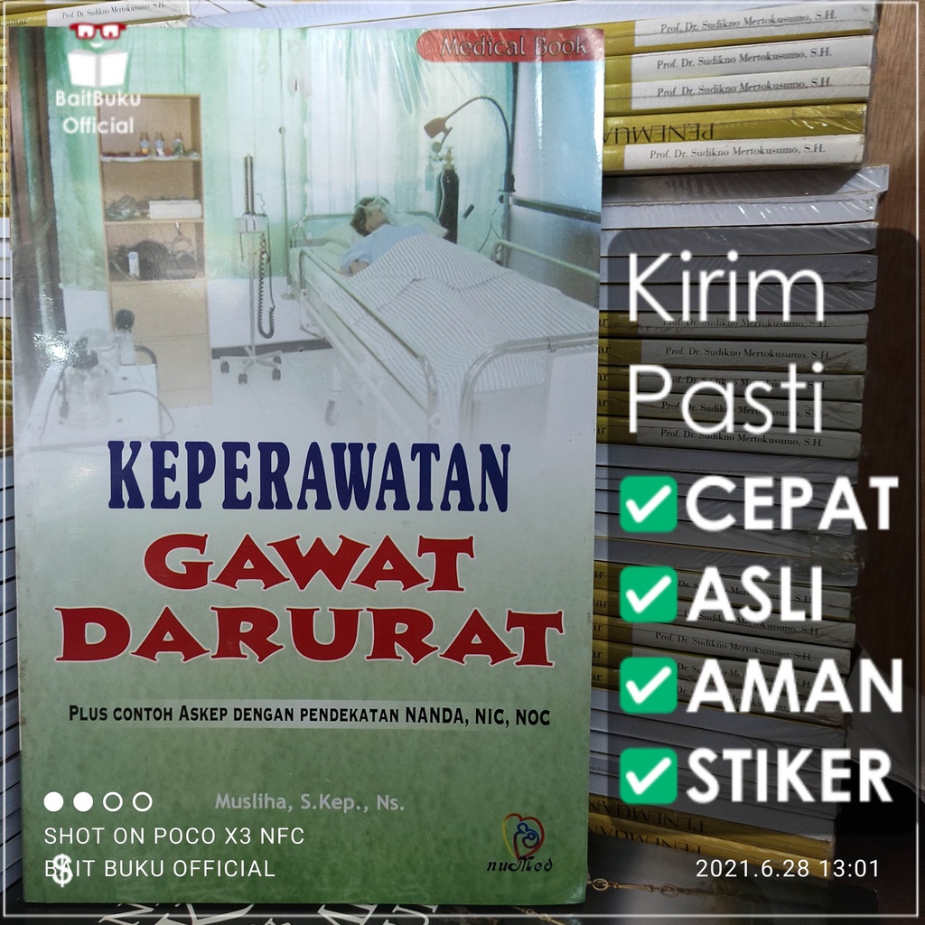 Jual Buku Original Keperawatan Gawat Darurat Kepeeawatan Gawat