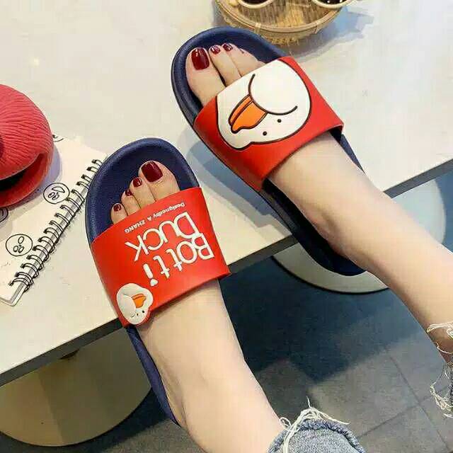 Sendal Lucu karakter Timbul &quot;Boti Duck&quot; Size 31-40