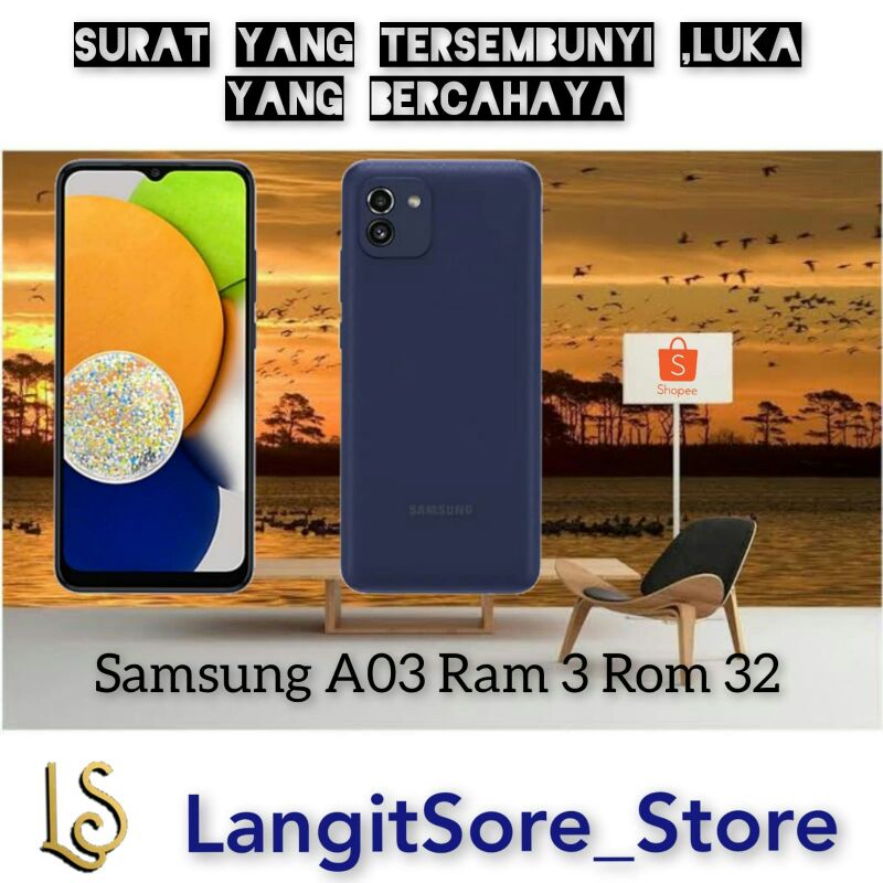 Samsung A03 Ram 3 Rom 32 New