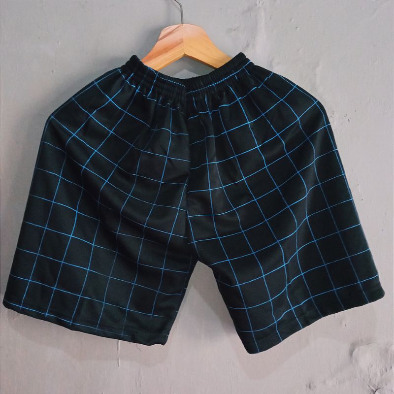 CELANA BOXER DEWASA UNISEX TERMURAH-Tartan