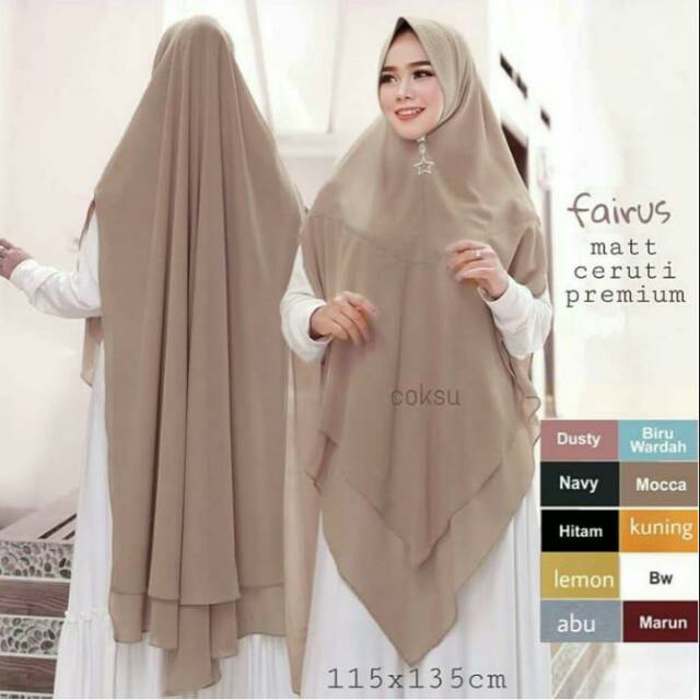 Hijab Jilbab Khimar Kerudung / Fairuz
